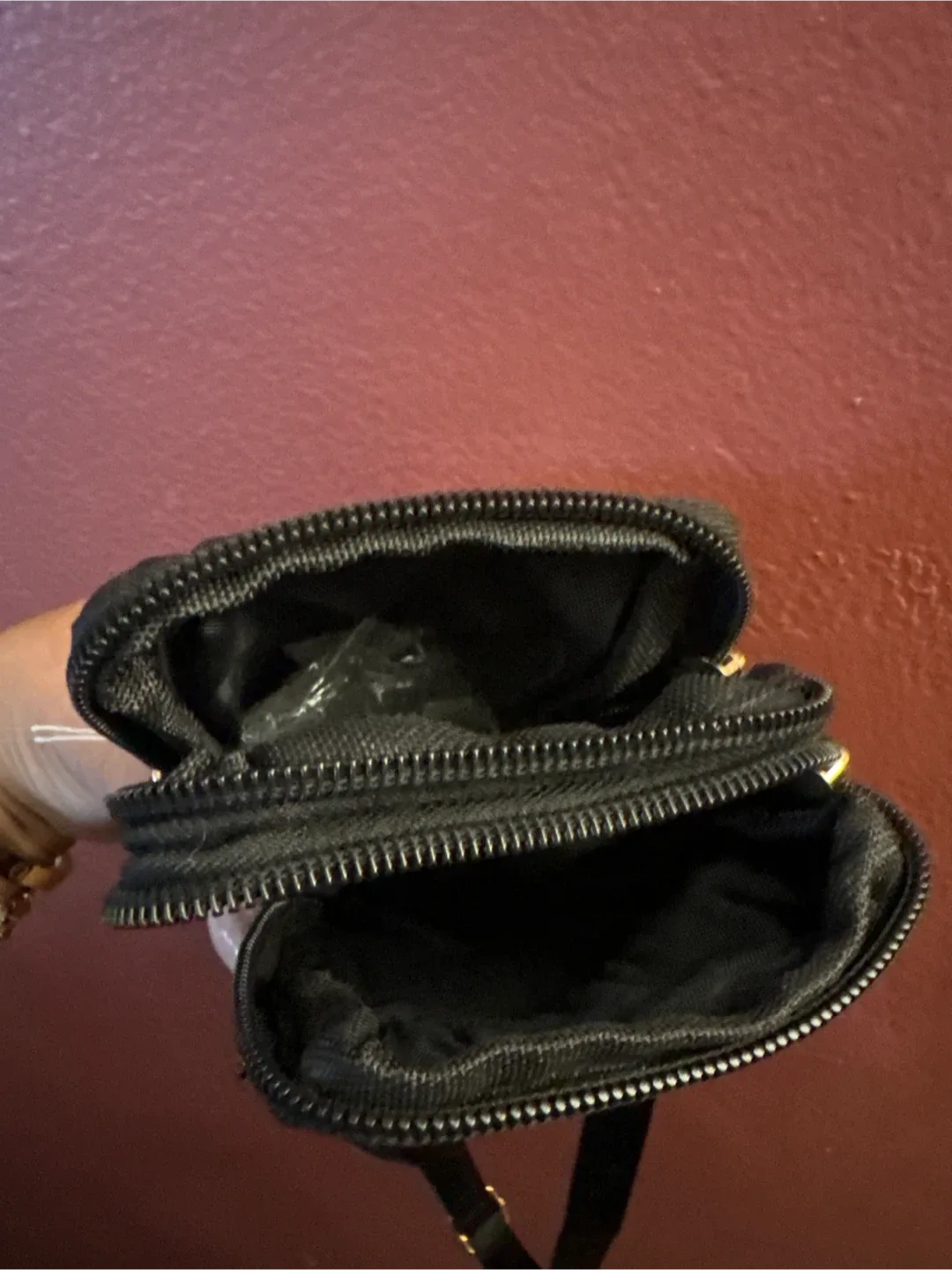 New Hello Kitty Motorcycle Black Crossbody Bag image indicator(7)