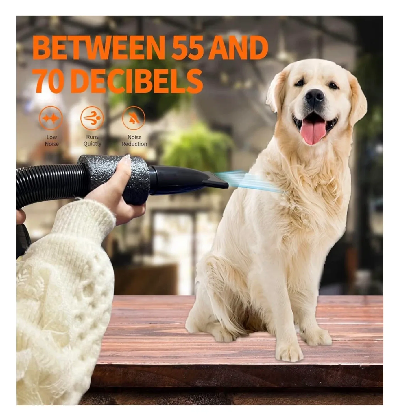 Dog Dryer, High Velocity Professional Grooming Dryer image indicator(6)