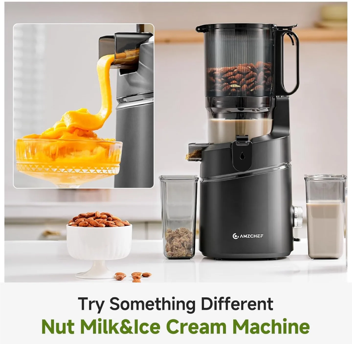 Brand New AMZCHEF Cold Press Juicer image indicator(7)