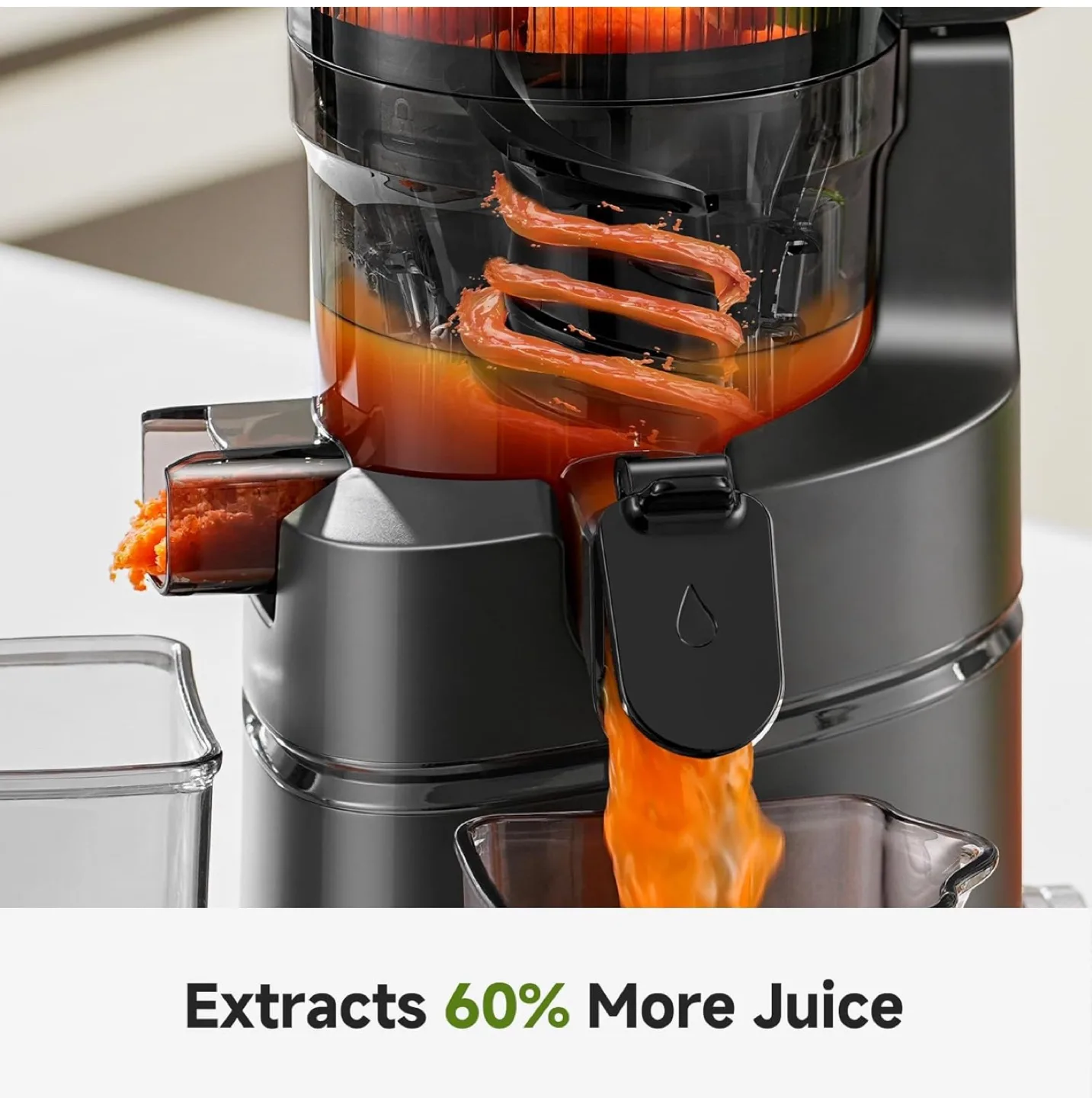 Brand New AMZCHEF Cold Press Juicer image indicator(8)