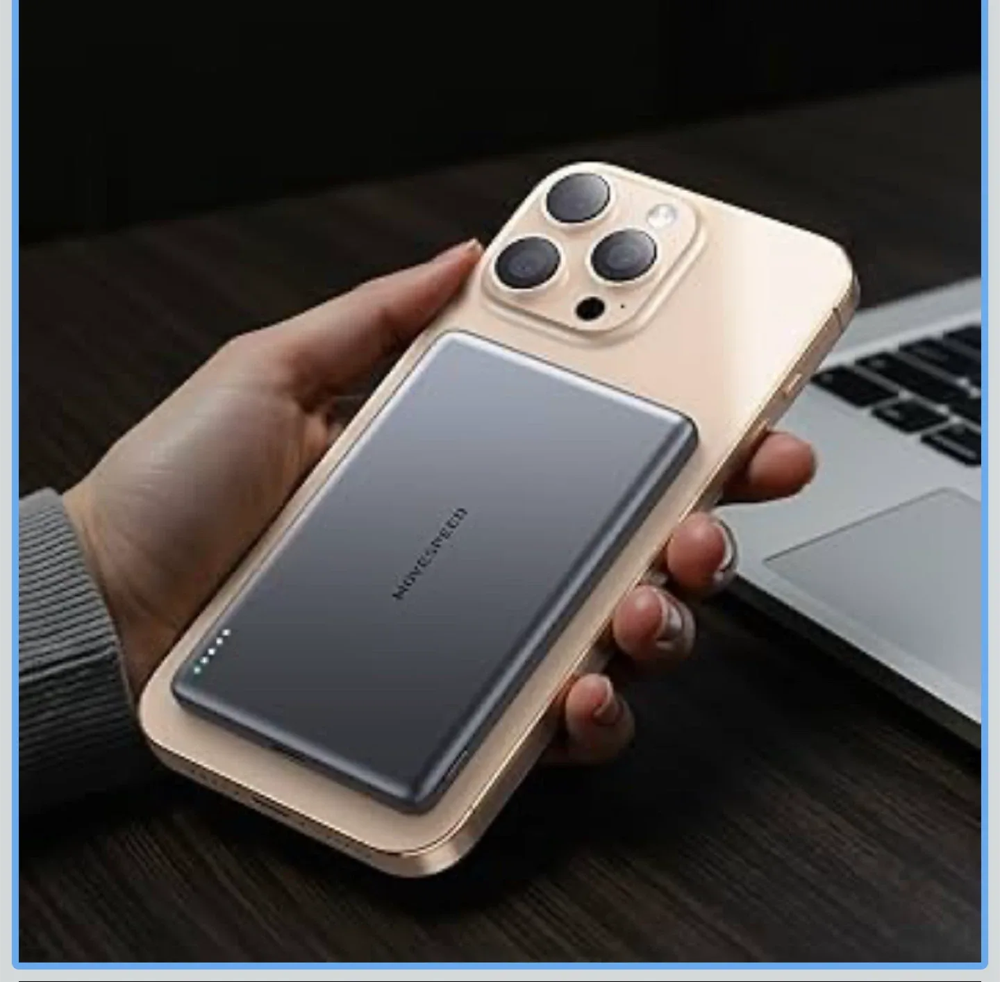 15W Wired & 7.5W Wireless Charging Power Bank thumbnail