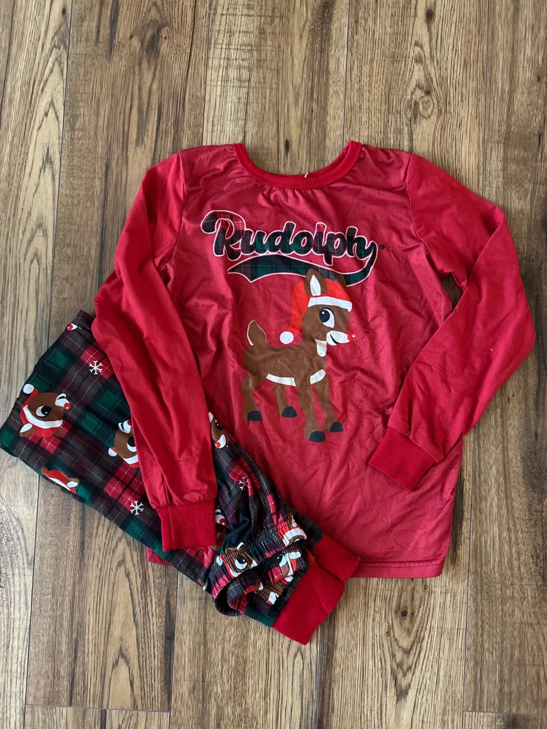 Kids - Rudolph Pajama Set Size 7/8 thumbnail