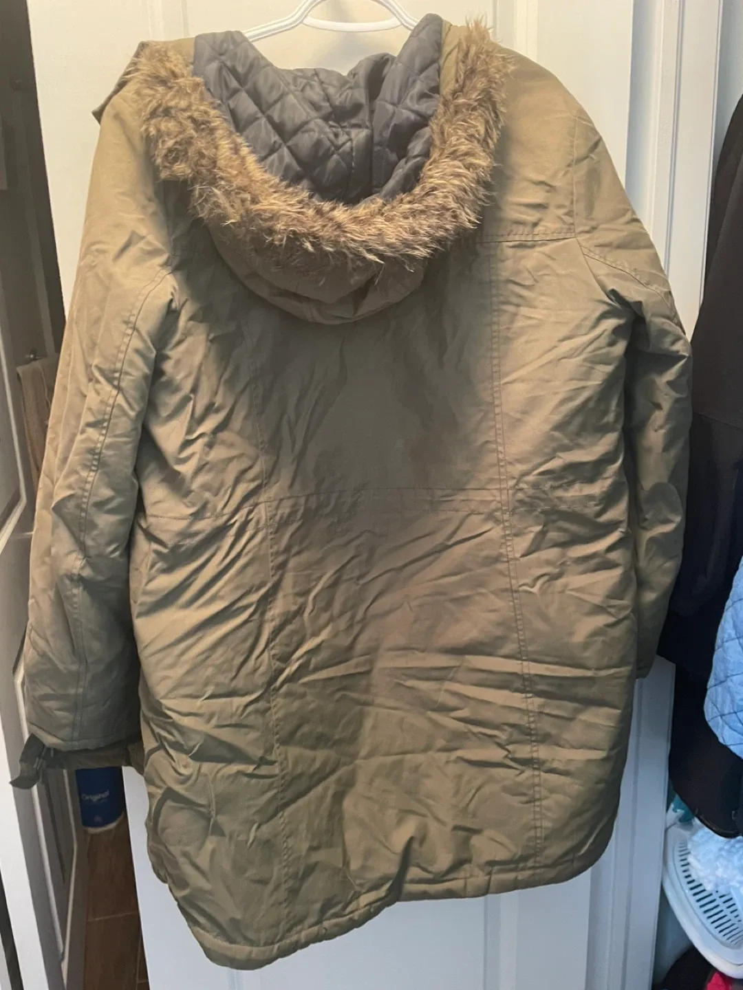 Tommy Hilfiger Olive Green Winter Coat image indicator(2)