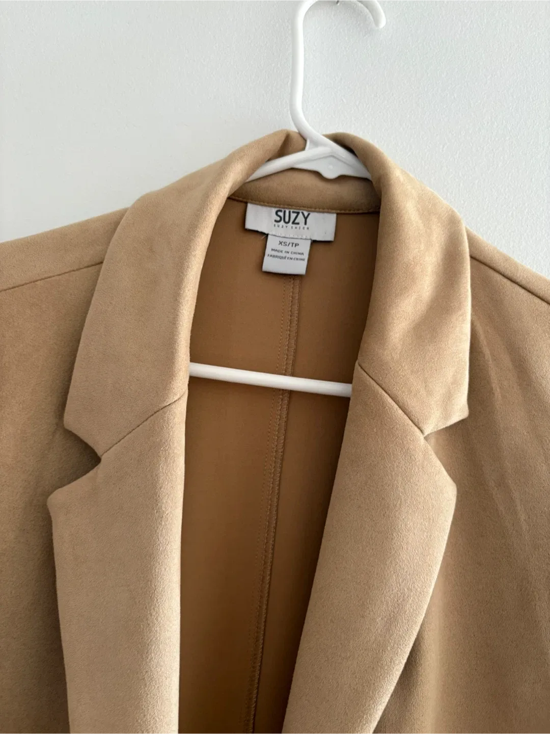 Suede long jacket Size XS‼️final sale ‼️ image indicator(2)