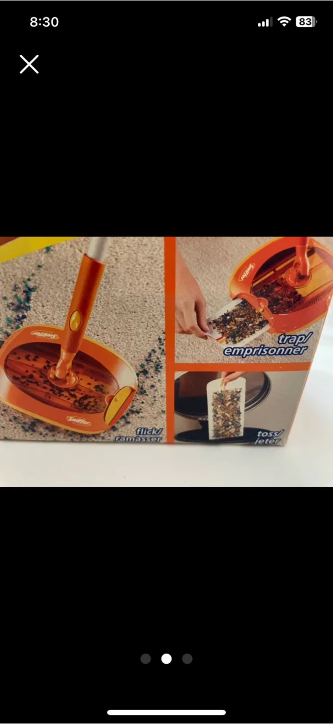 Swiffer Carpet Flick Everyday Carpet Sweeper - NEW image indicator(3)