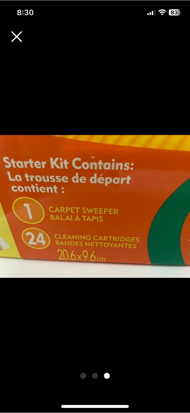 Swiffer Carpet Flick Everyday Carpet Sweeper - NEW image indicator(2)