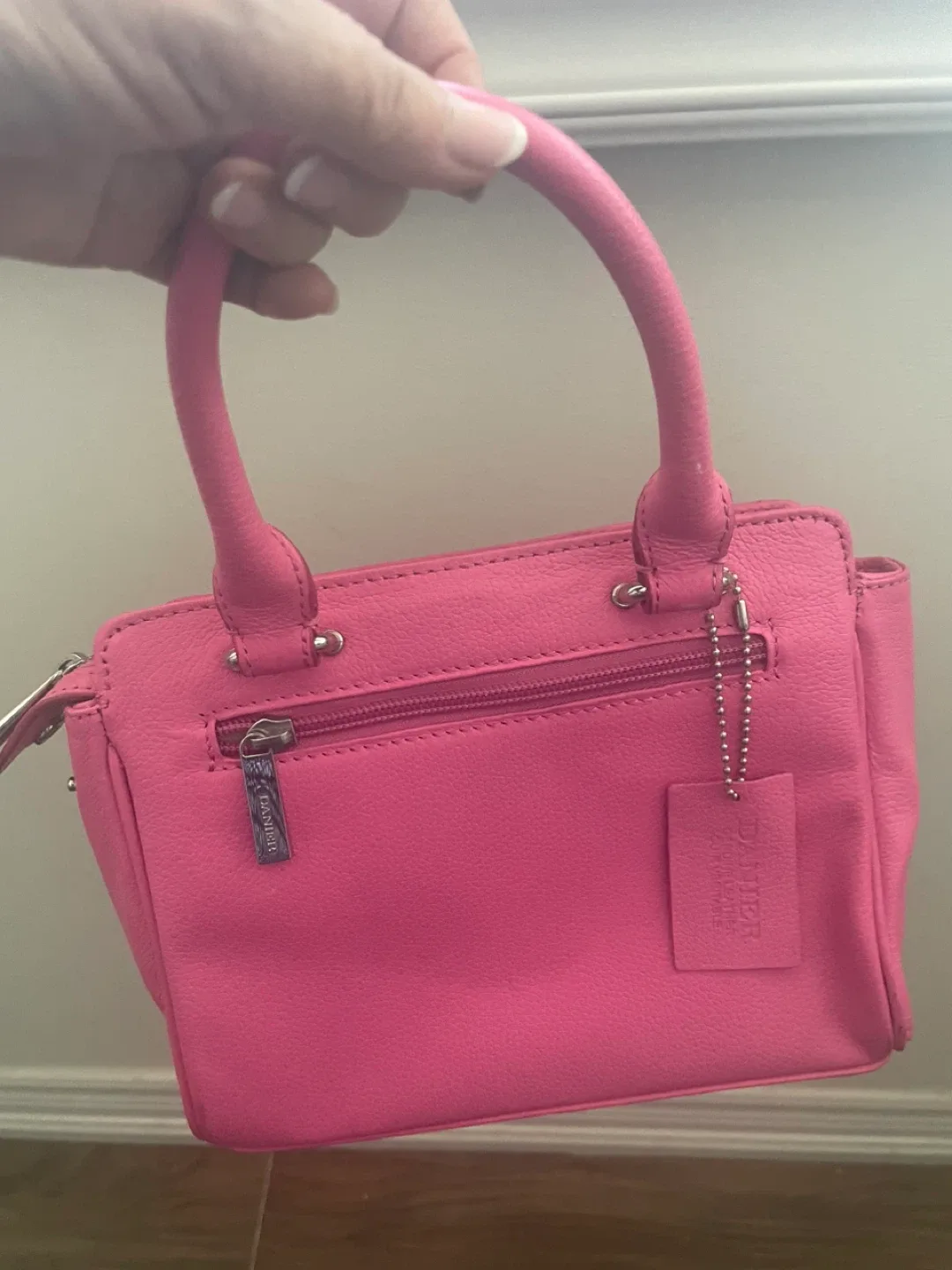 Danier Genuine Leather Pink Mini Bag image indicator(2)