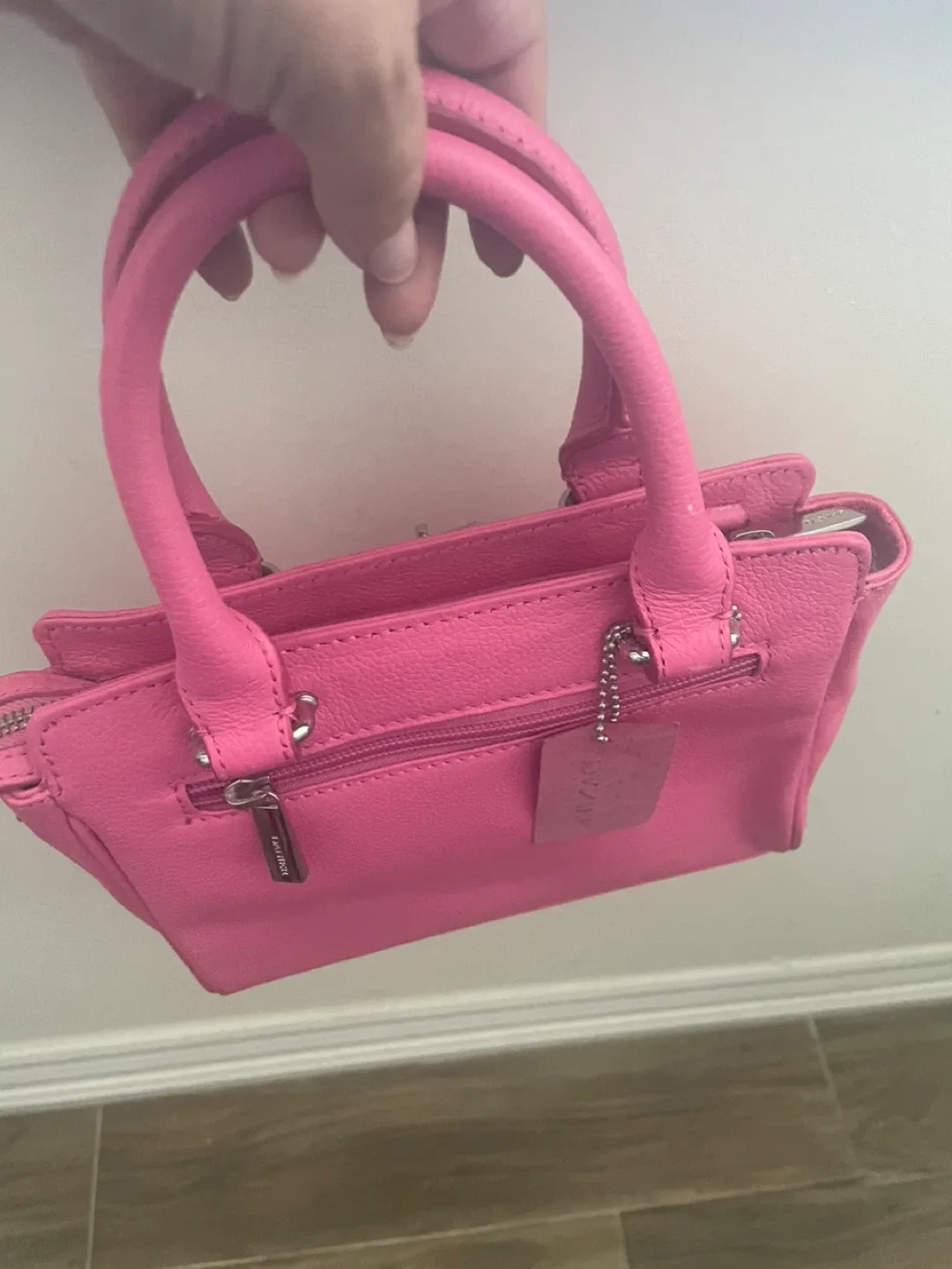 Danier Genuine Leather Pink Mini Bag image indicator(8)