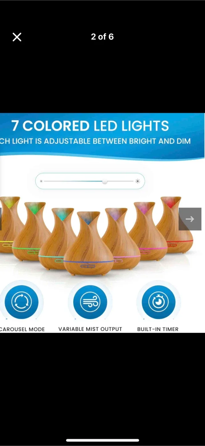 Everlasting Comfort Essential Oil Diffuser - New in Box image indicator(4)