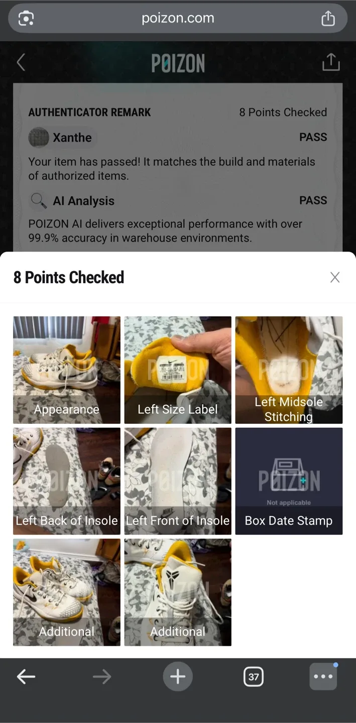 Nike Kobe Venomenom 4 ‘White University Gold’ (2014) image indicator(9)