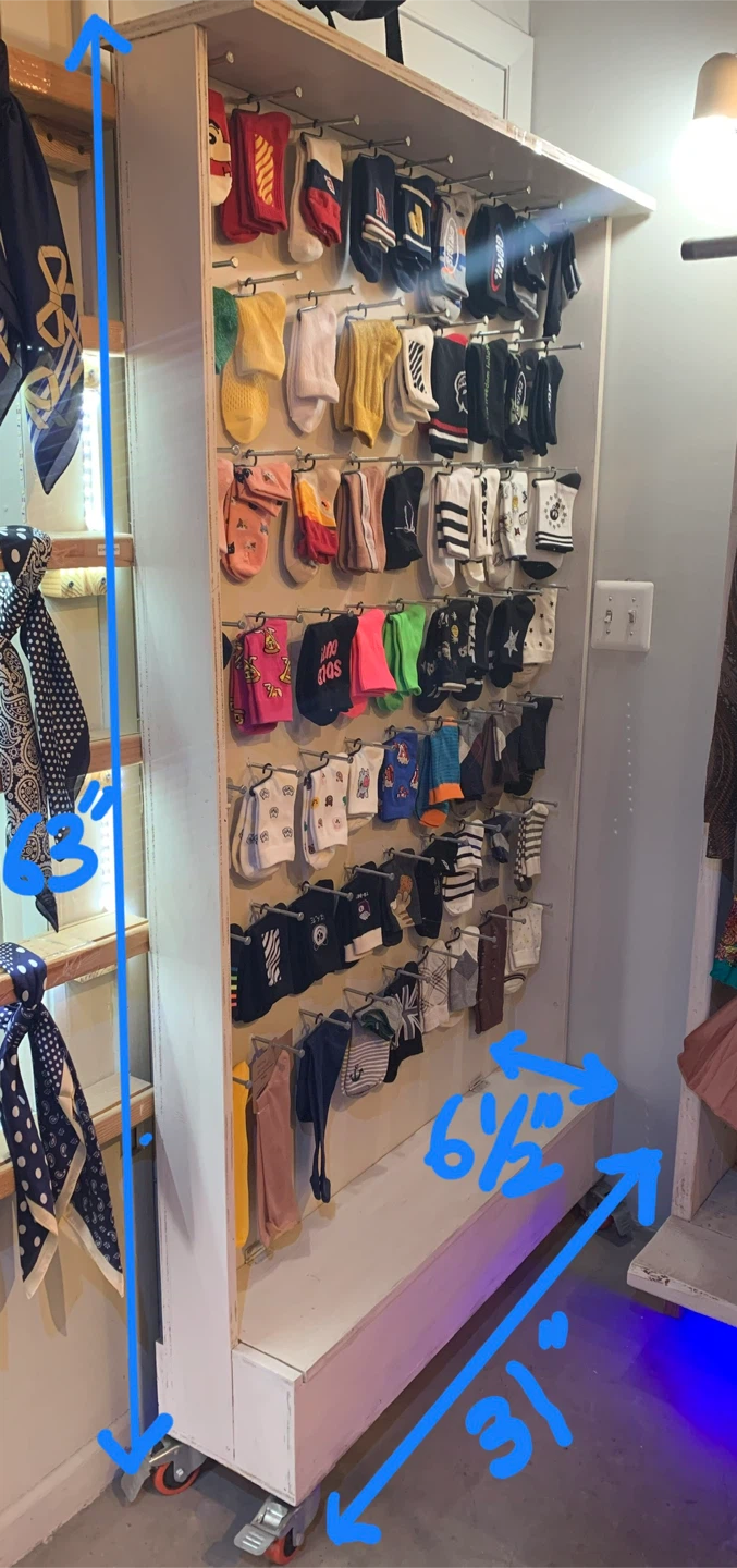 DIY Retail Display Rack - 6.5ft x 3ft - photo 3