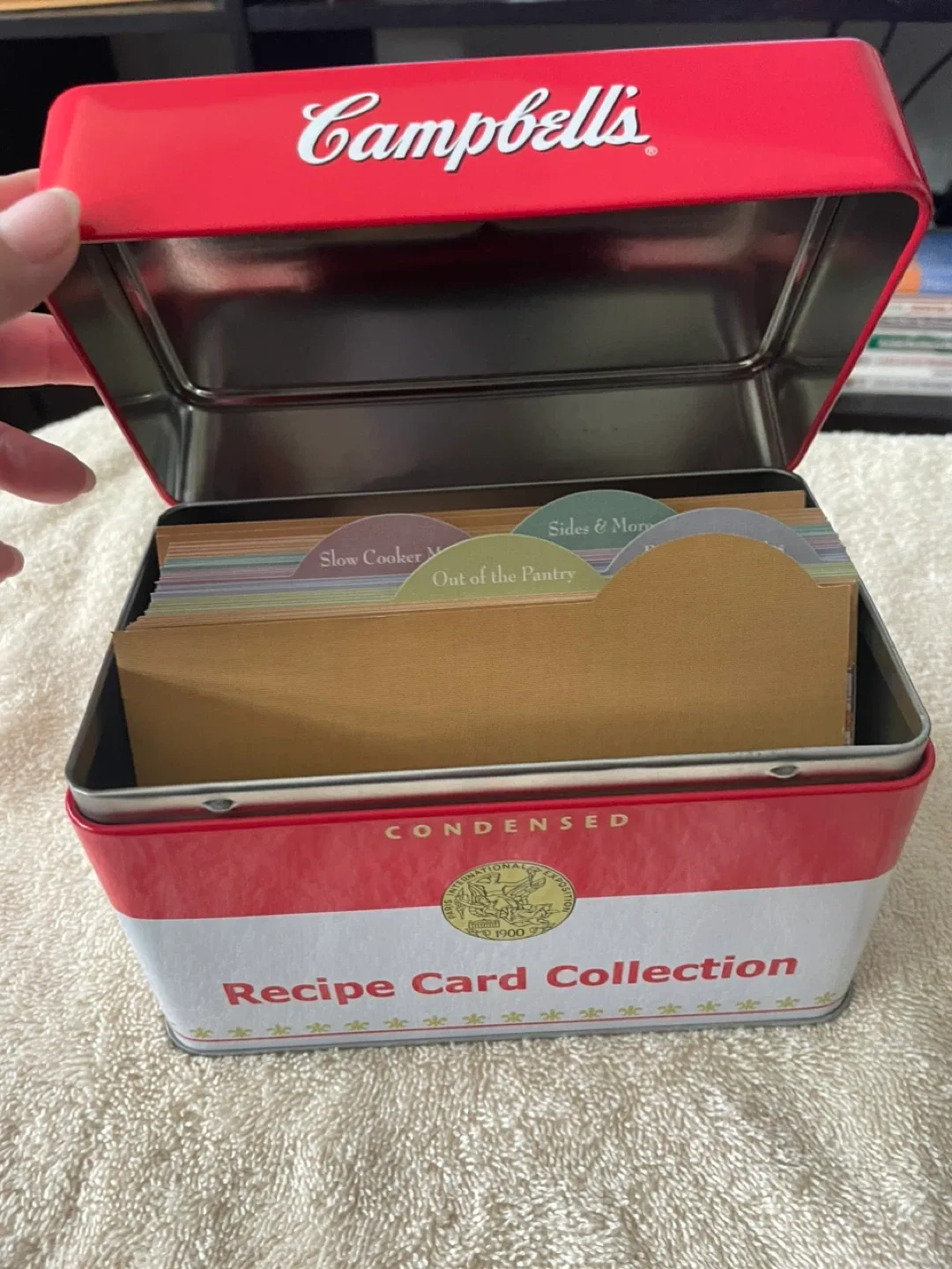 Campbell's Recipe Card Collection Tin image indicator(3)