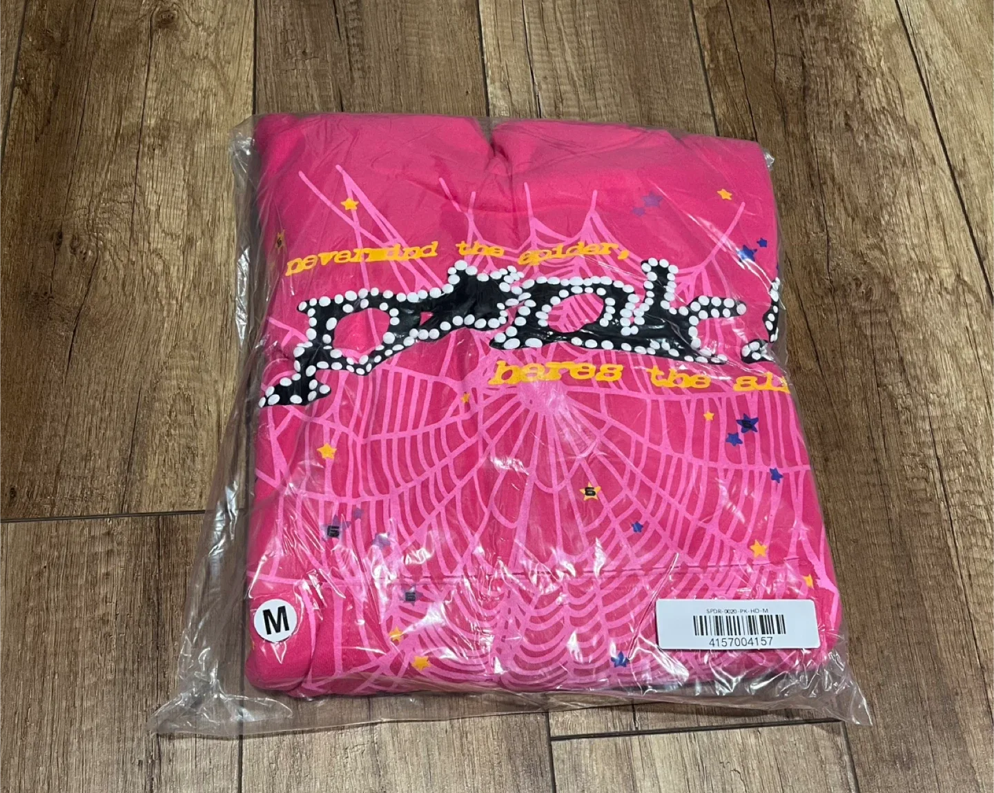 Sp5der Pink Hoodies and Sweatpants image indicator(4)