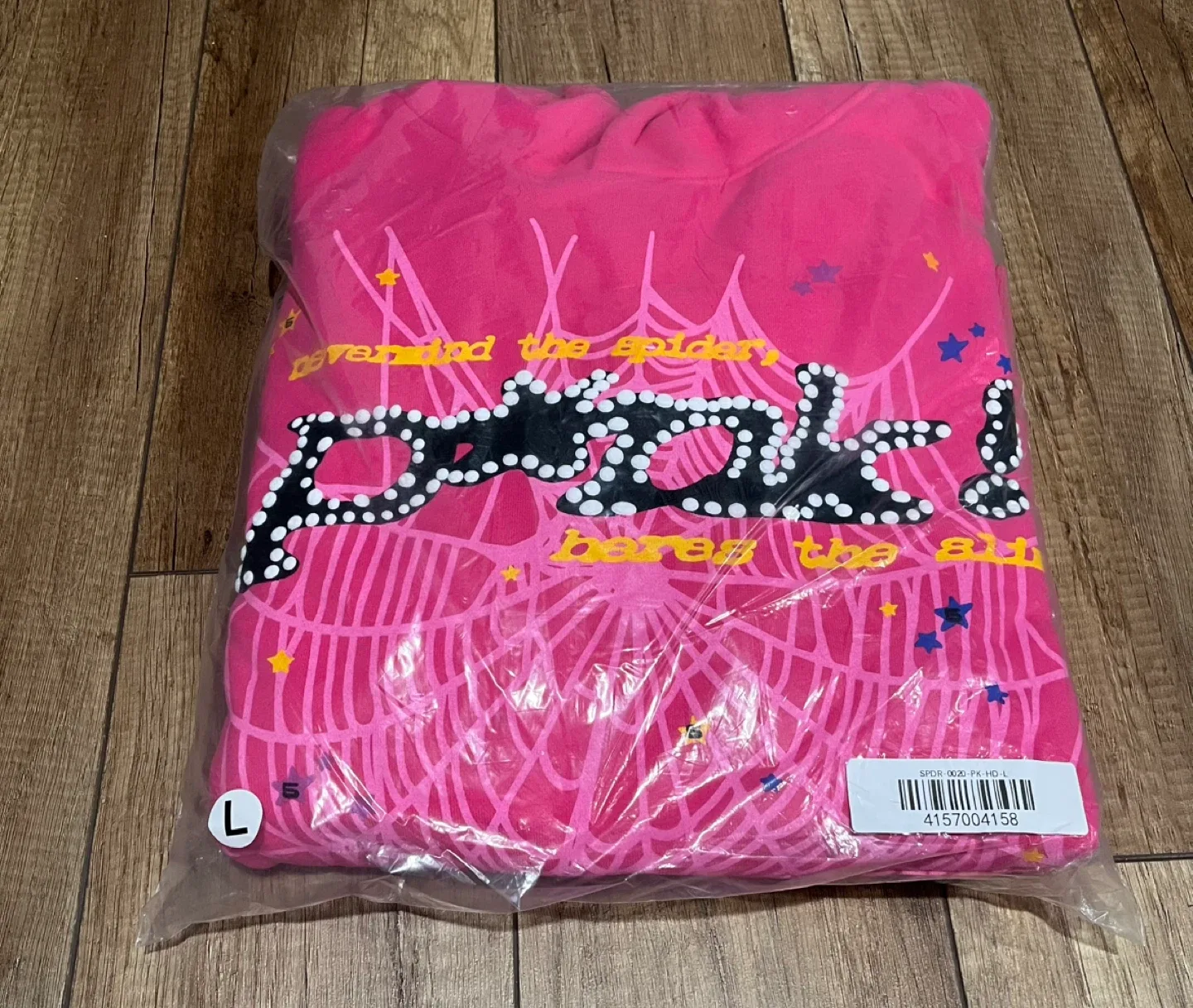 Sp5der Pink Hoodies and Sweatpants image indicator(8)