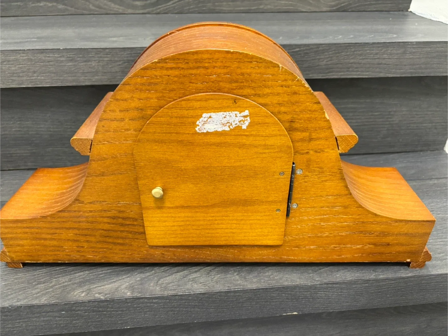 Rhythm Mantel Clock - Wood antique vintage image indicator(4)