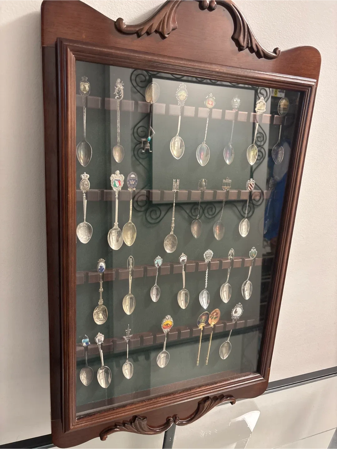 Vintage Spoon Collection Display Case image indicator(5)