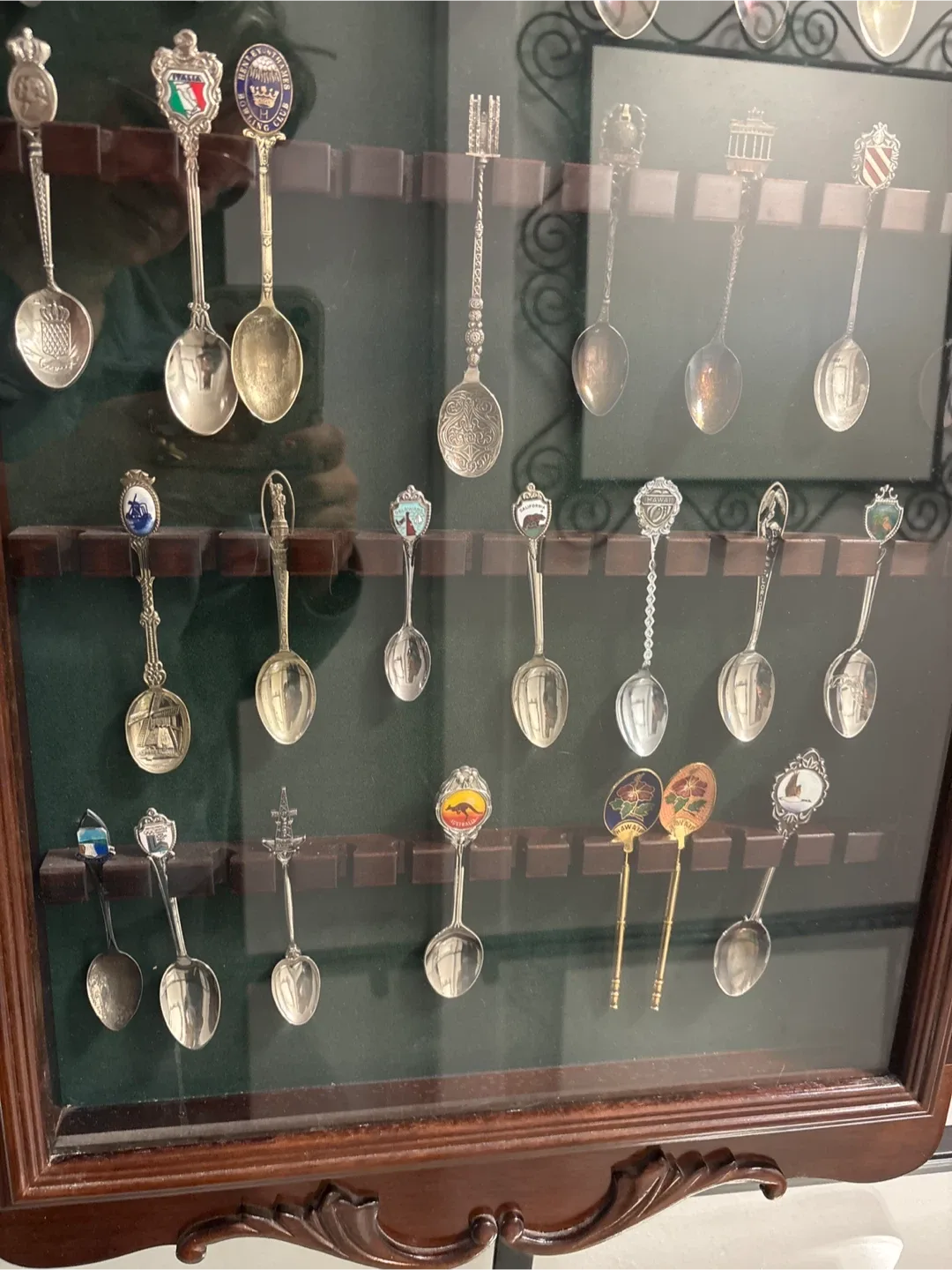 Vintage Spoon Collection Display Case image indicator(4)