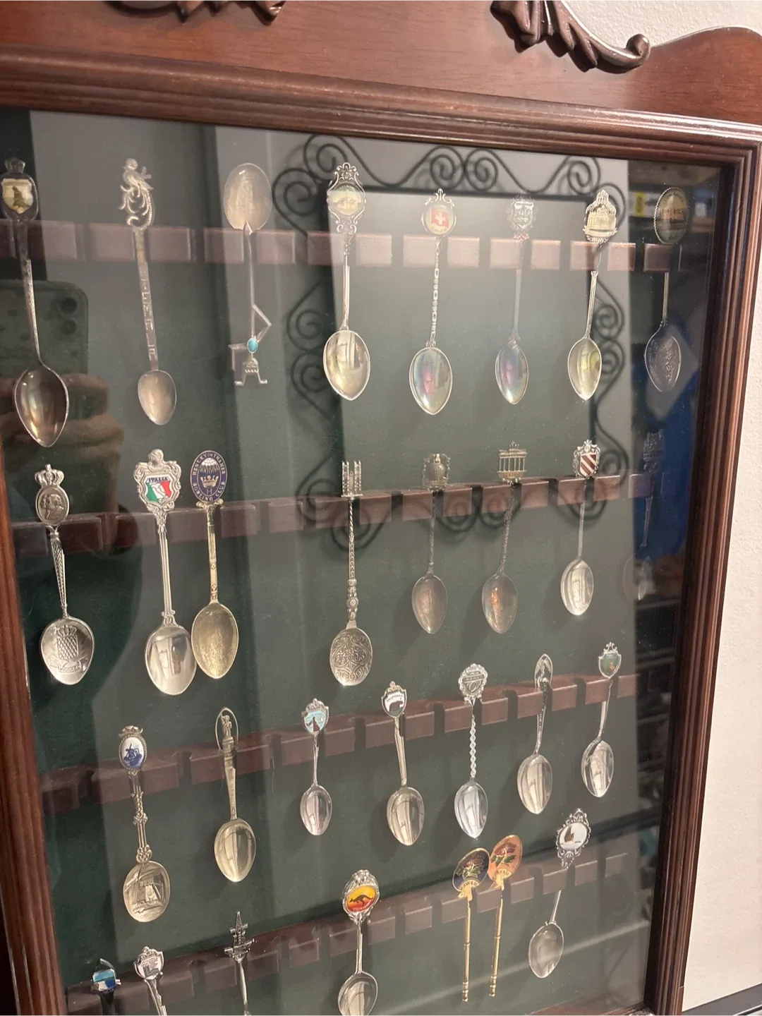 Vintage Spoon Collection Display Case image indicator(3)