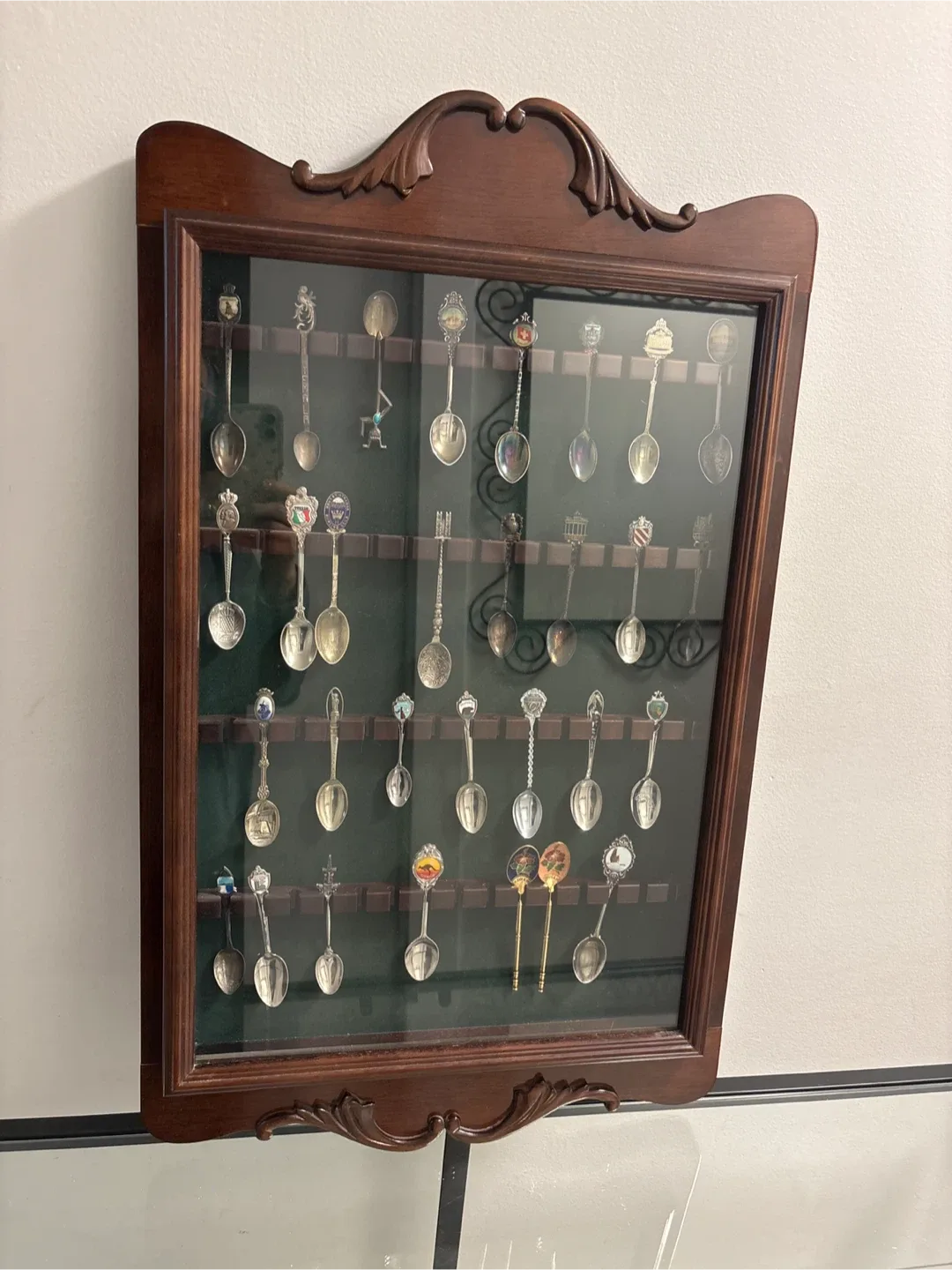 Vintage Spoon Collection Display Case image indicator(2)
