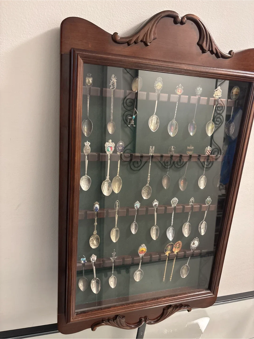 Vintage Spoon Collection Display Case image indicator(8)