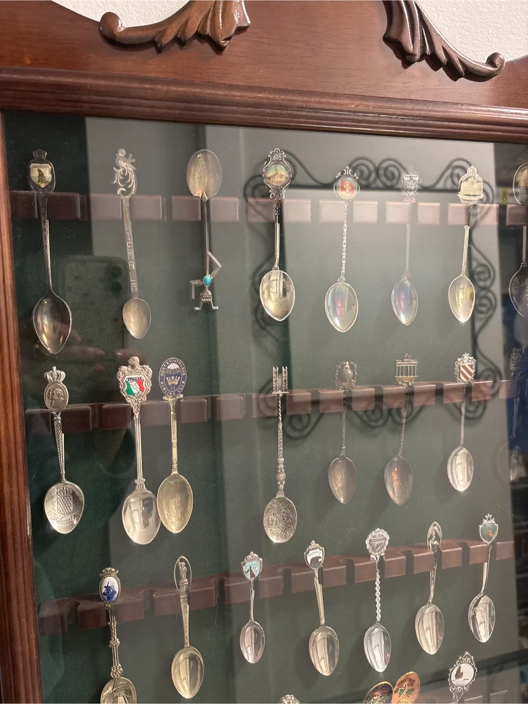 Vintage Spoon Collection Display Case image indicator(7)