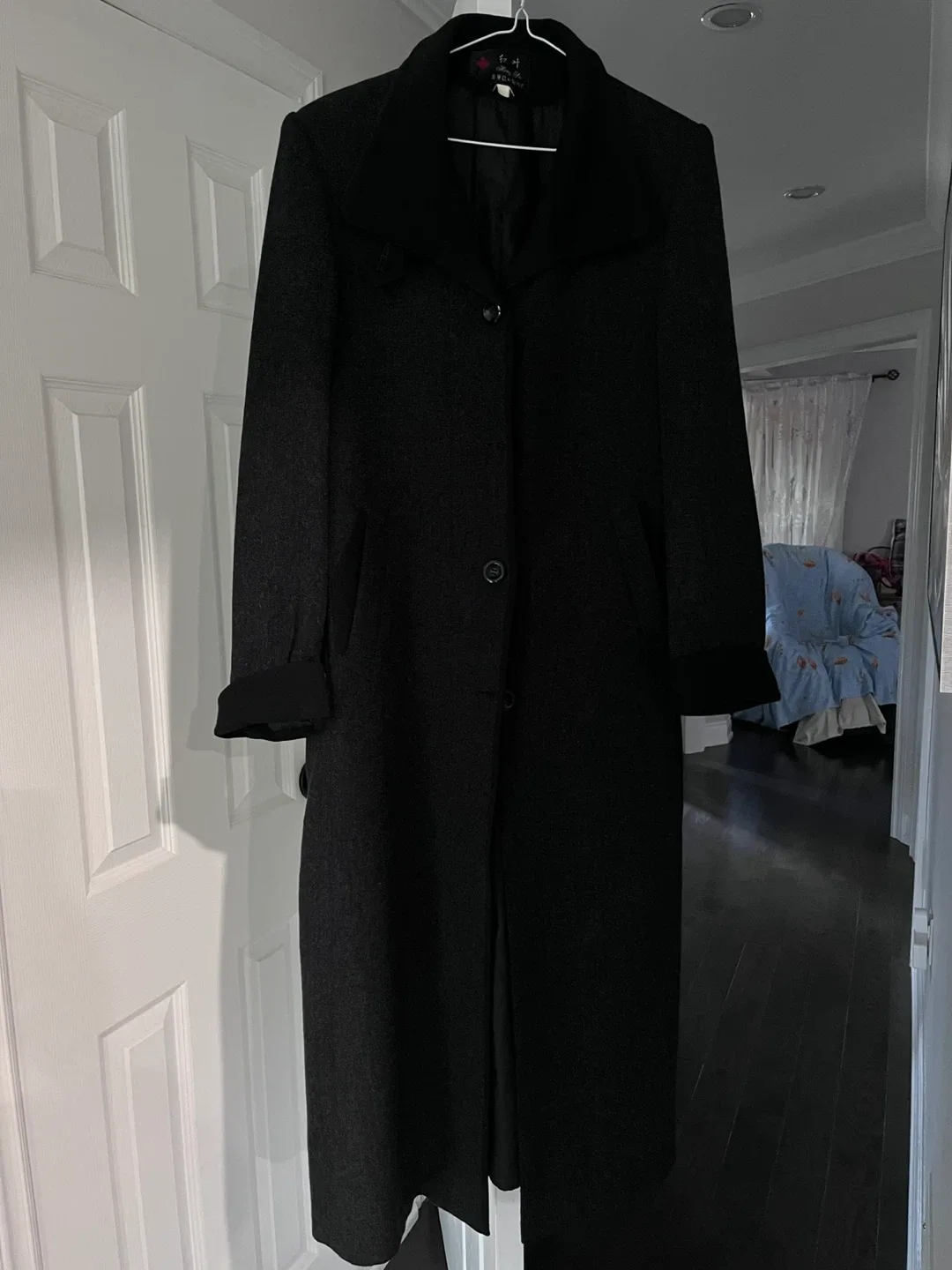 Elegant Coat - Charcoal Grey thumbnail