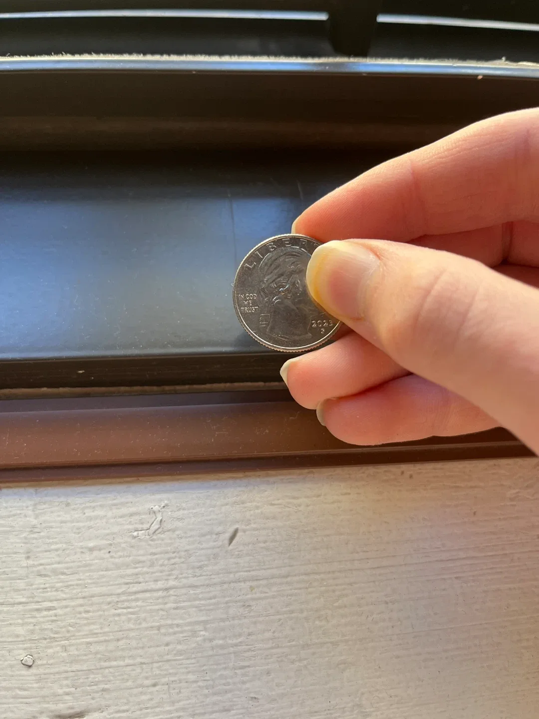 quarter with mistak of cod instead of God we trust 2023P mark image indicator(3)