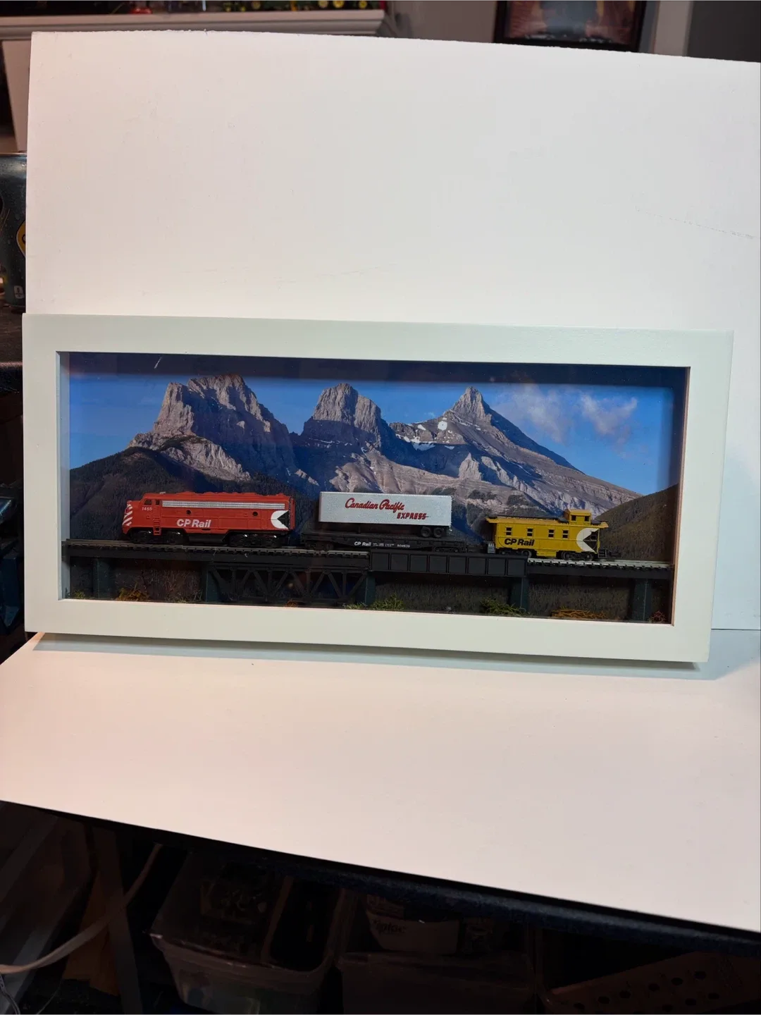 CP Rail Framed Train Display thumbnail
