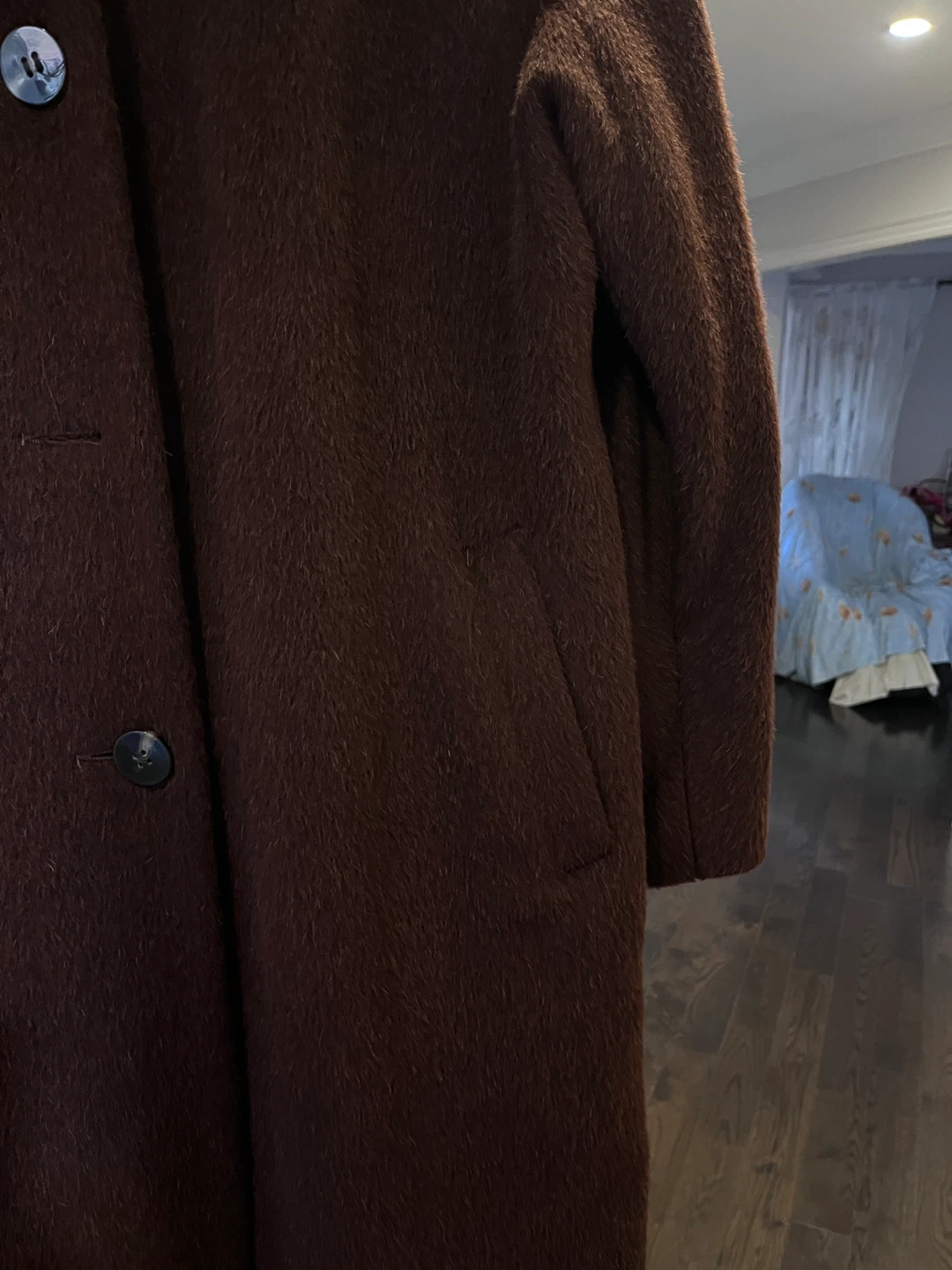 Brown Wool cashmere Coat - photo 2