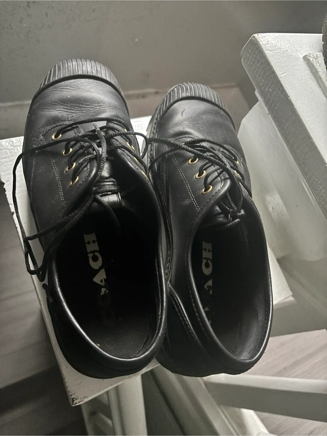 Coach Leather Shoes