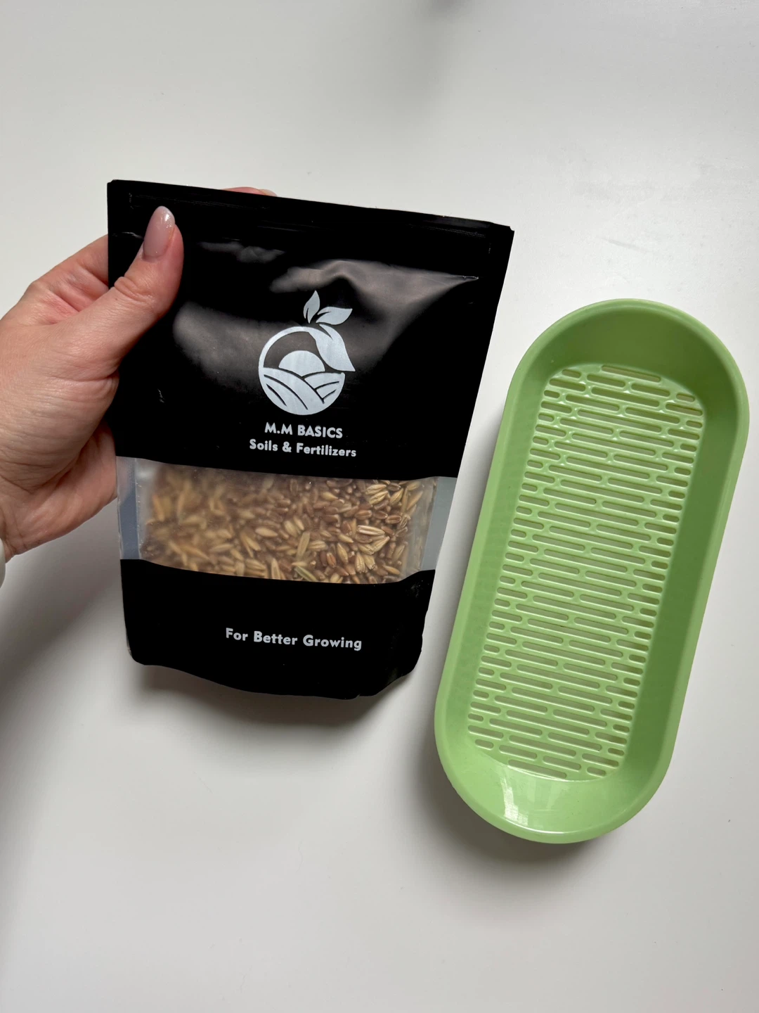 Set: Cat Grass Seeds with Growing Tray