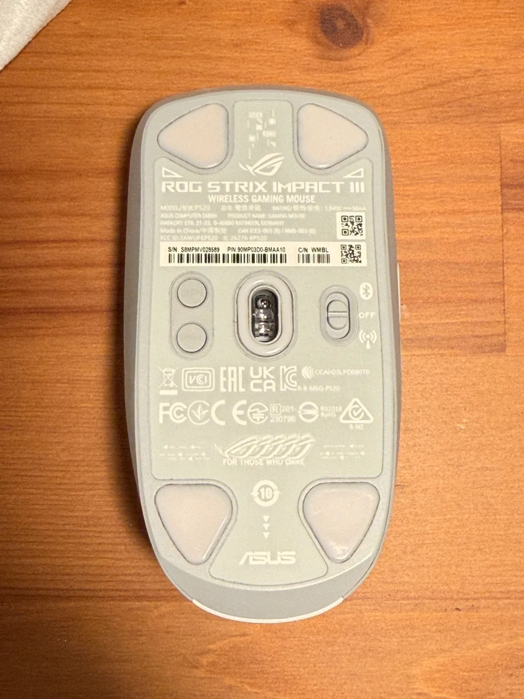 ASUS ROG Strix Impact III Wireless Mouse image indicator(4)