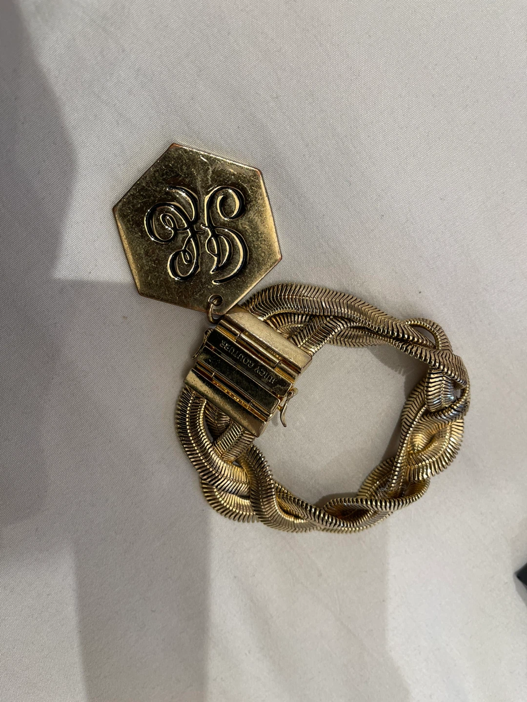 Vintage Juicy Couture Gold Bracelet Set - photo 4