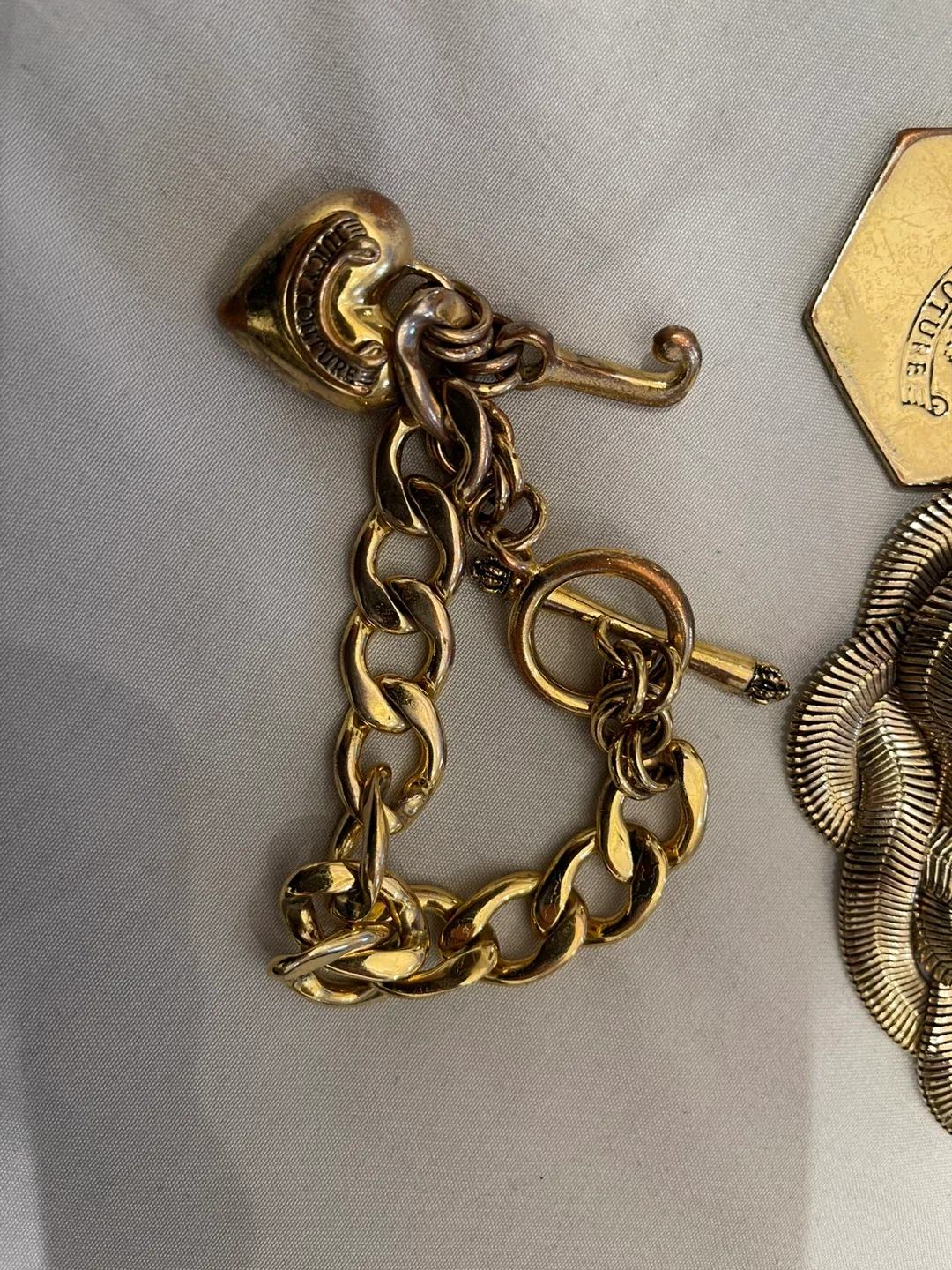 Vintage Juicy Couture Gold Bracelet Set image indicator(2)