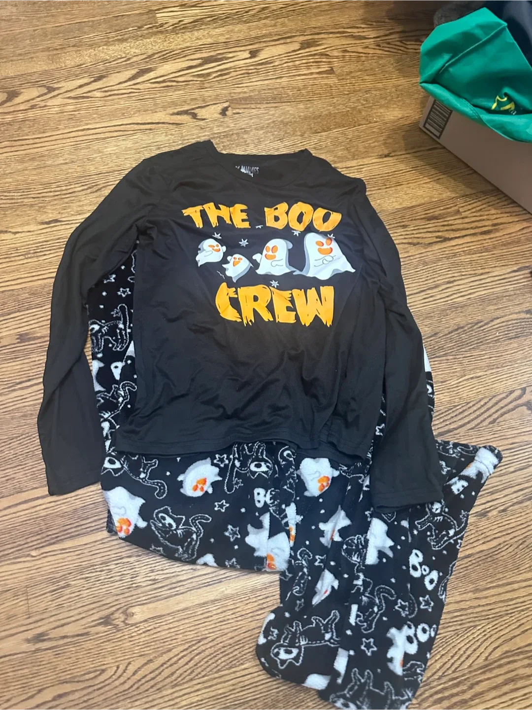 Halloween Pajama Set - The Boo Crew thumbnail