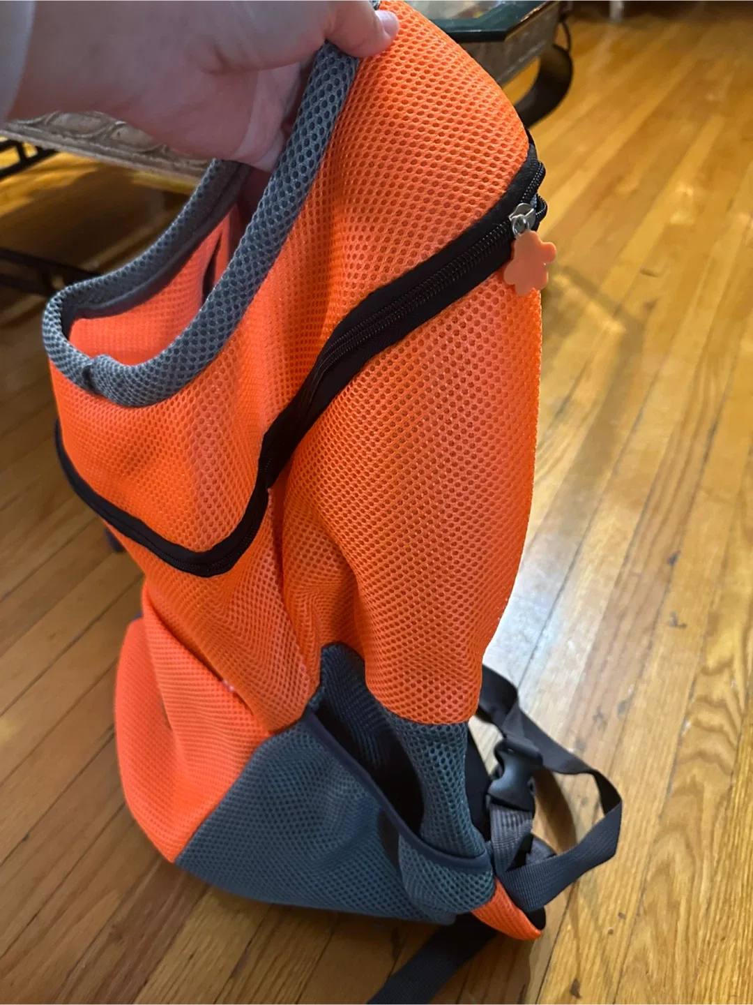 Orange Pet Carrier Backpack image indicator(3)