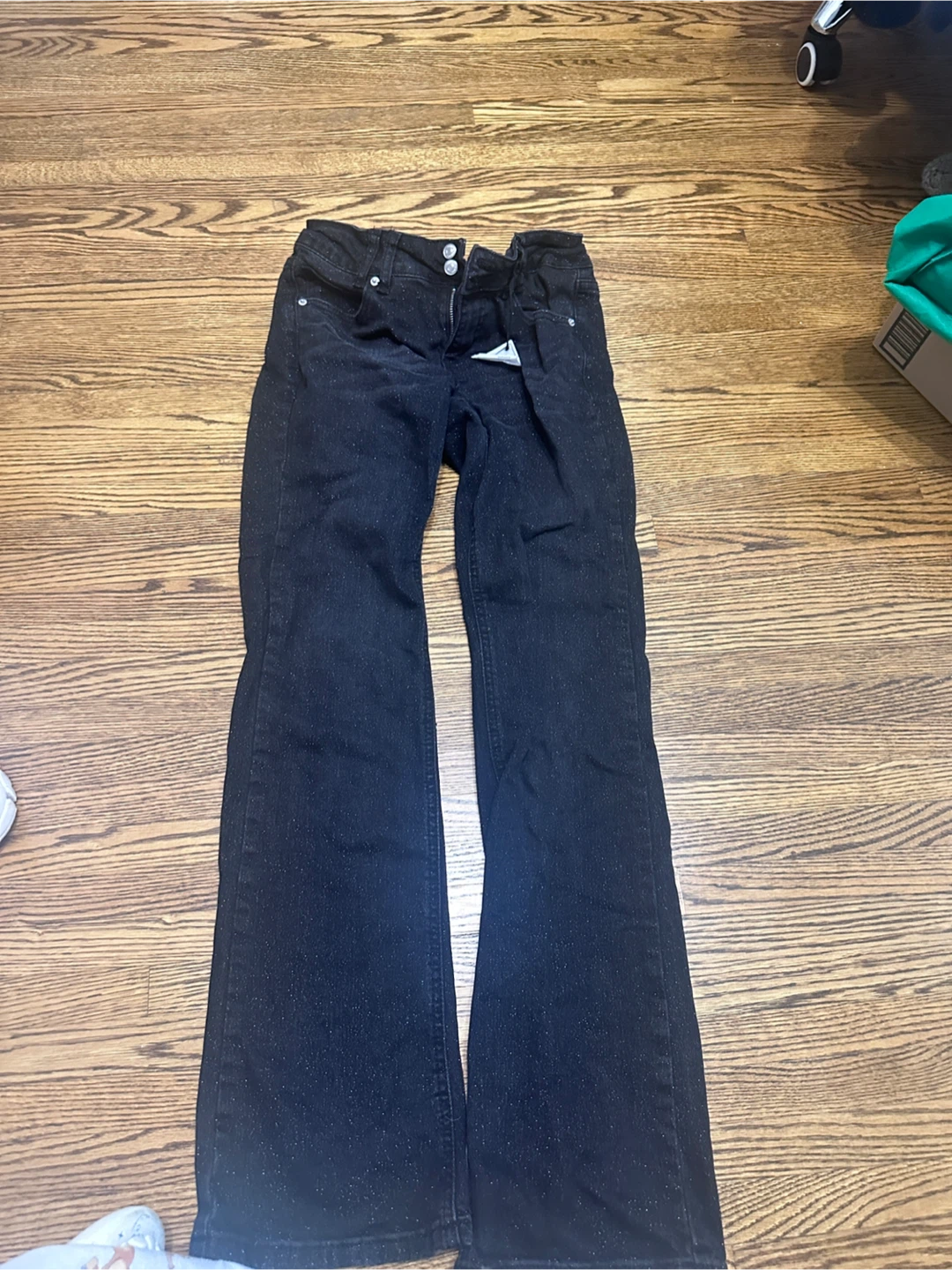 Black Flare Jeans