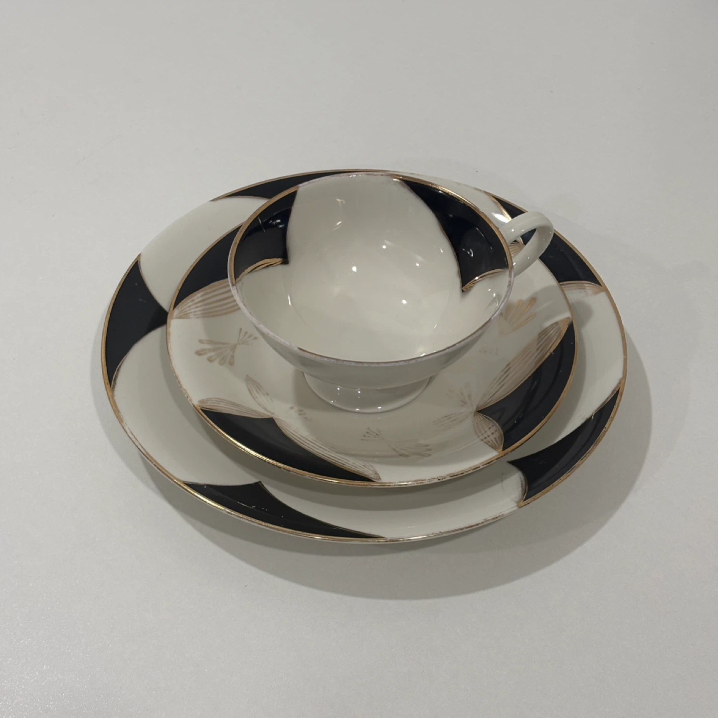 Vintage Tea Cup Set Bavaria Schirnding Porzellan Germany