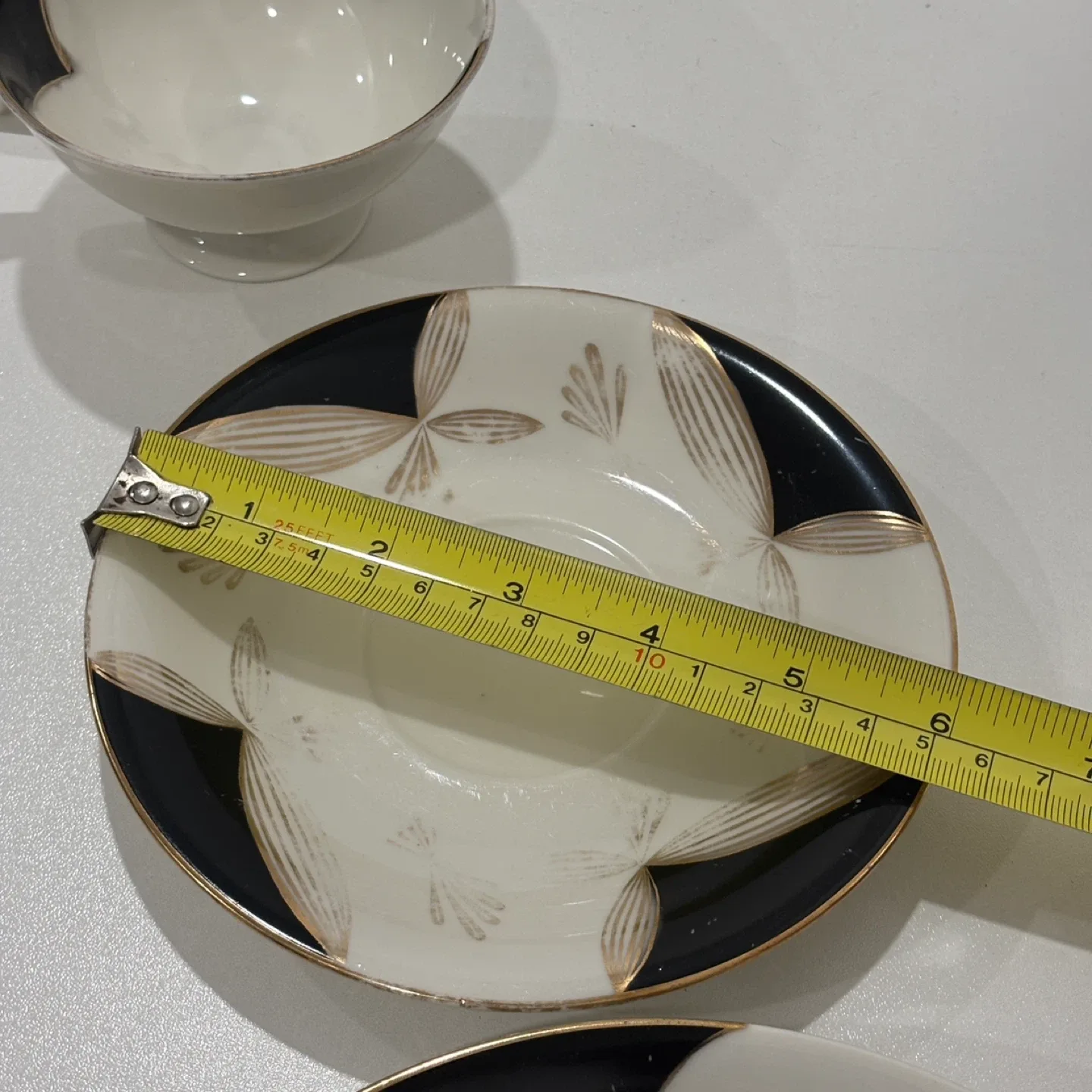 Vintage Tea Cup Set Bavaria Schirnding Porzellan Germany image indicator(7)