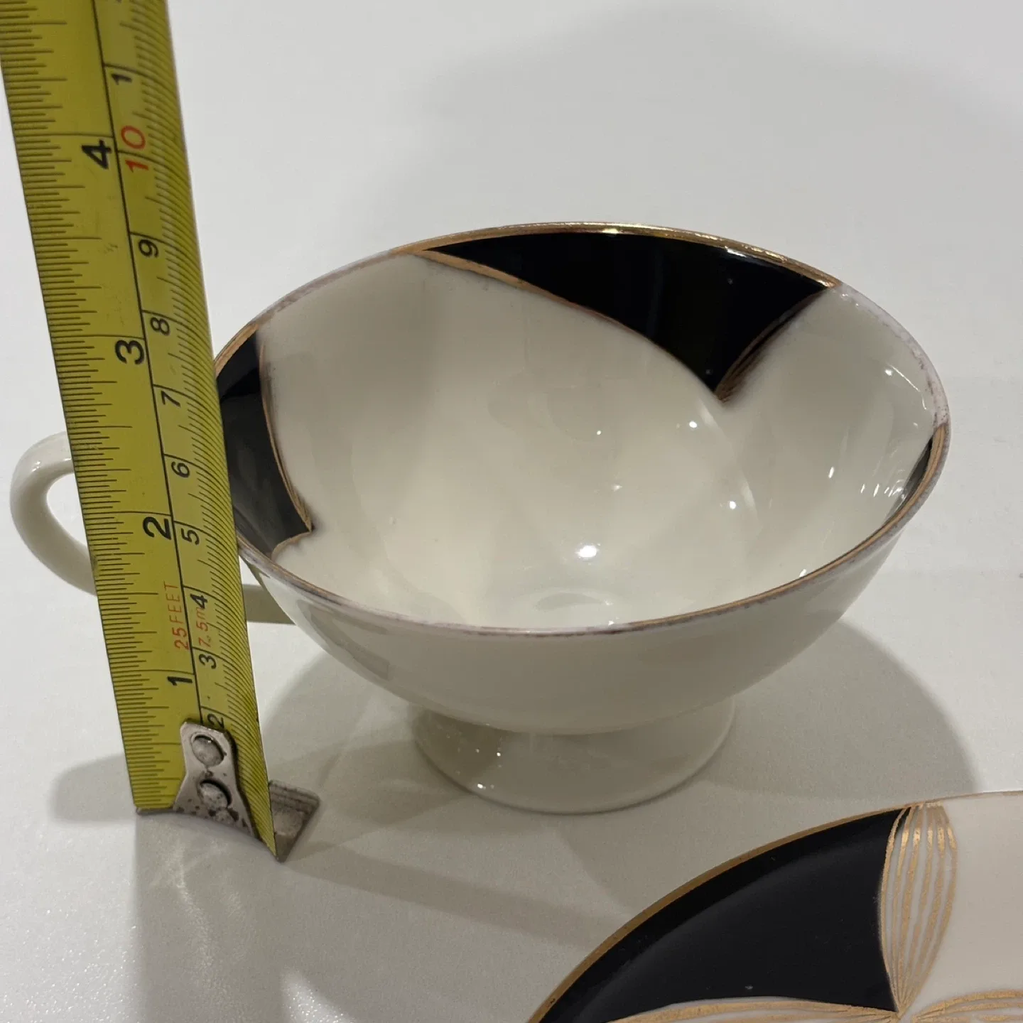 Vintage Tea Cup Set Bavaria Schirnding Porzellan Germany image indicator(8)