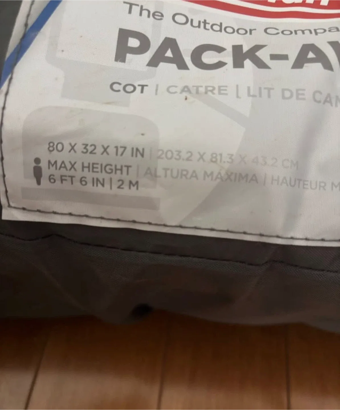 Coleman Pack-Away Cot - Camping image indicator(3)