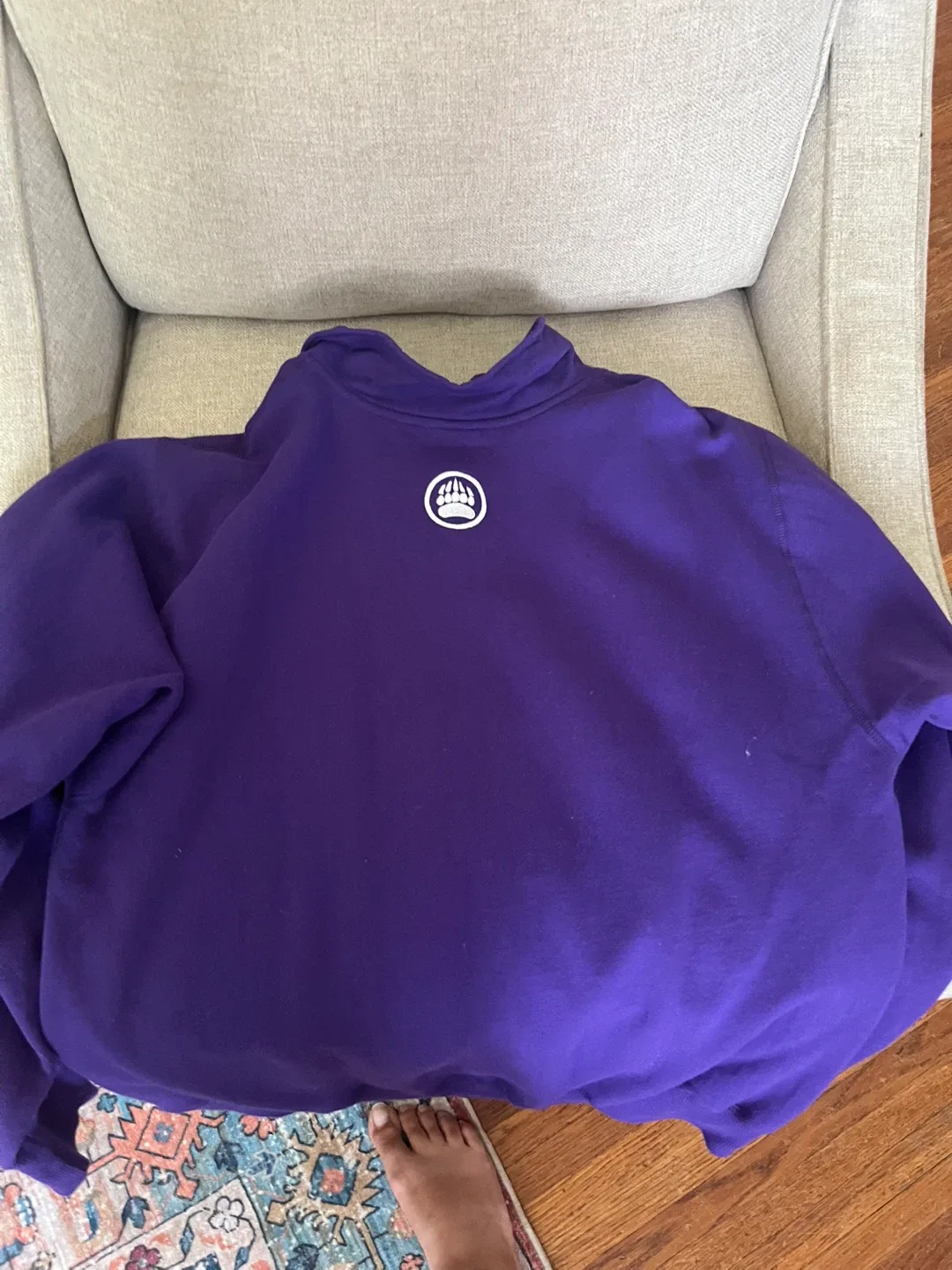 Muskoka Bear Wear Purple Pullover - XL/XG image indicator(4)