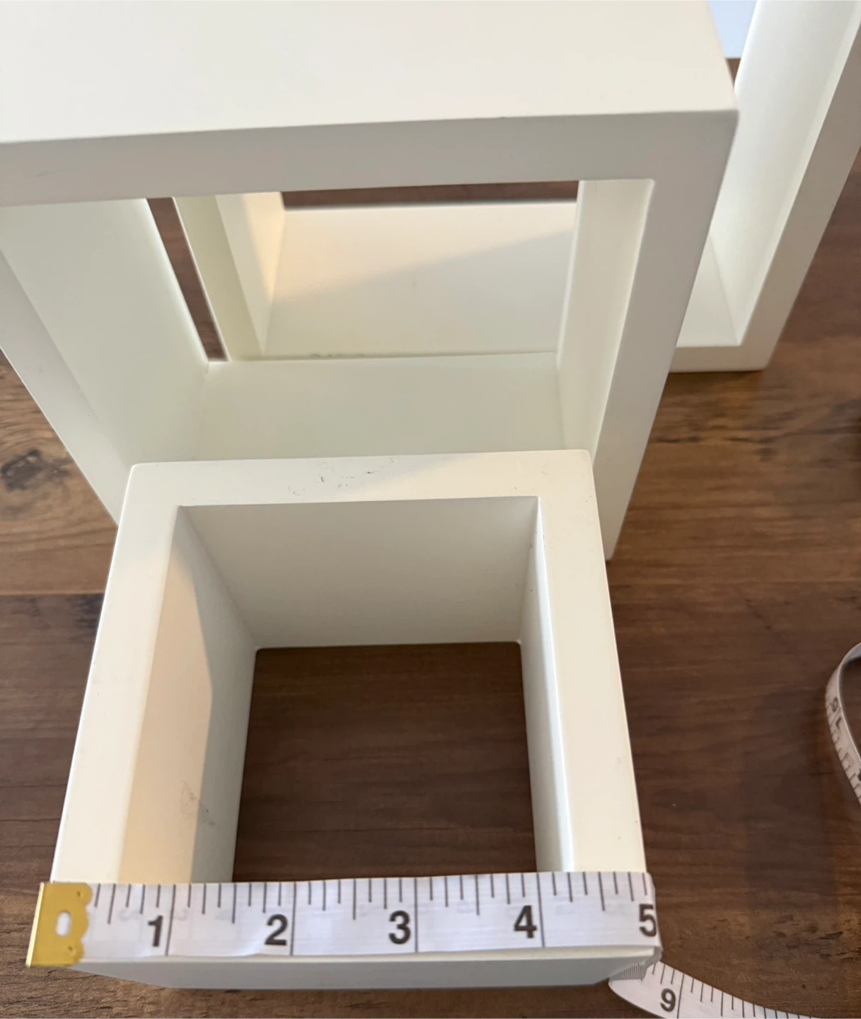 White Cube Shelves - Set of 3 - photo 5
