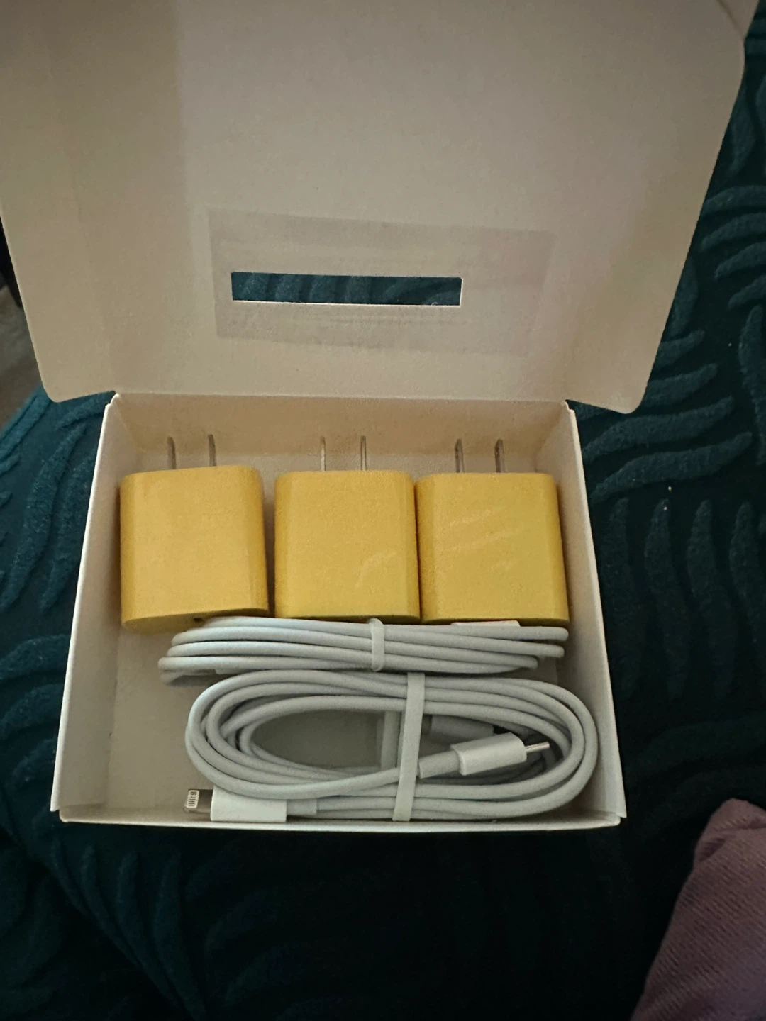 New 3-Pack Phone Charger USB-C Fast Power Adapter