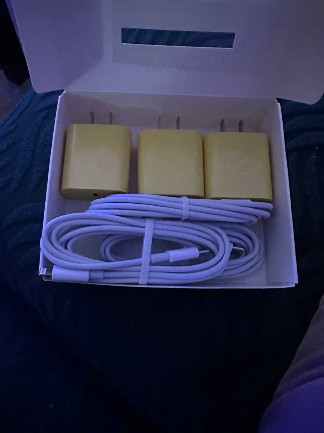 New 3-Pack Phone Charger USB-C Fast Power Adapter image indicator(2)