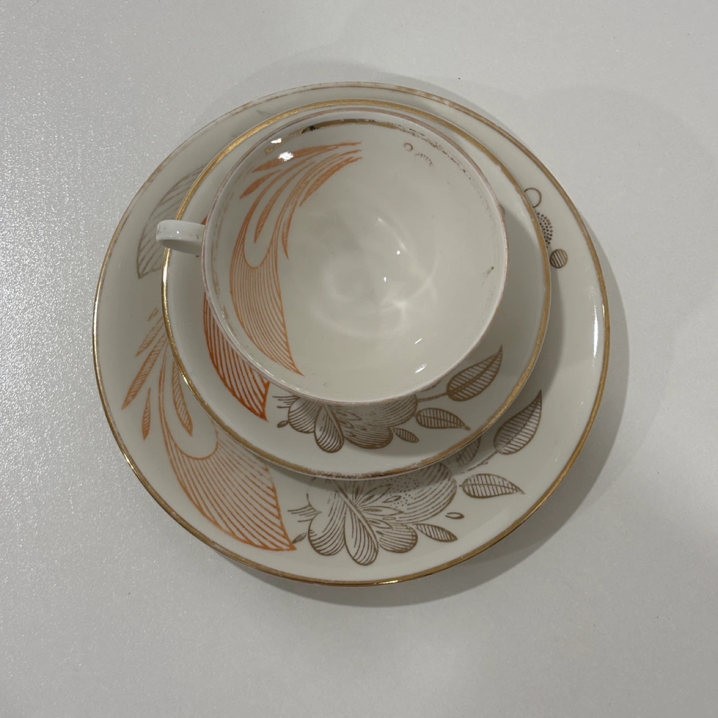 Vintage Tea Cup Set Bavaria Schirnding Porzellan Germany - photo 2