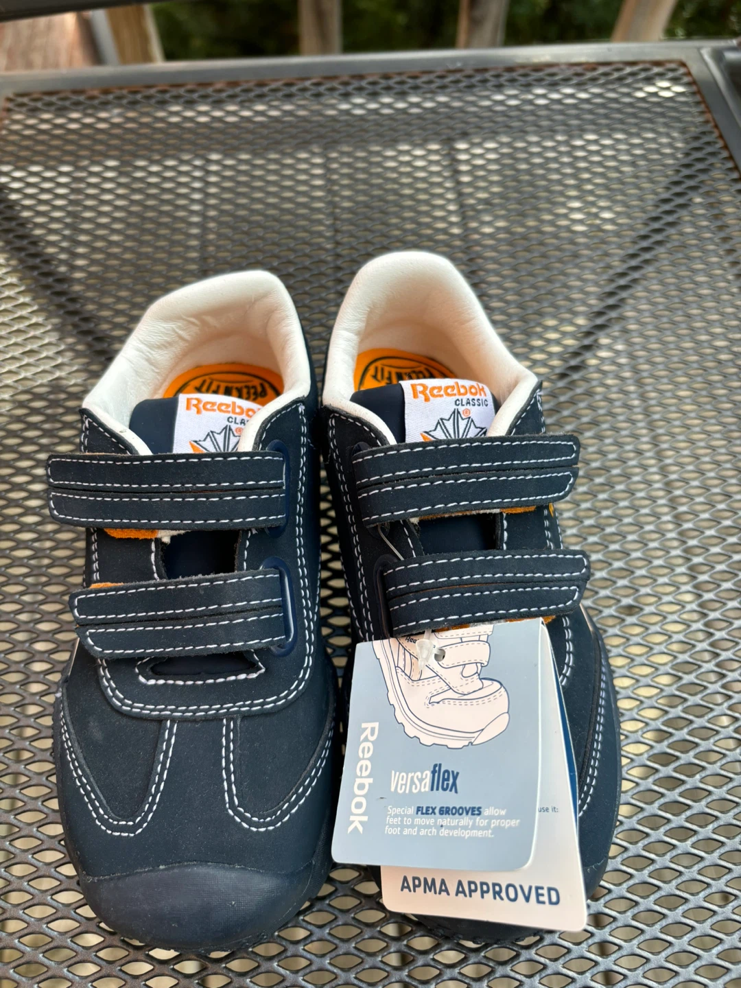 Reebok Versaflex Toddler Shoes - Navy/Orange