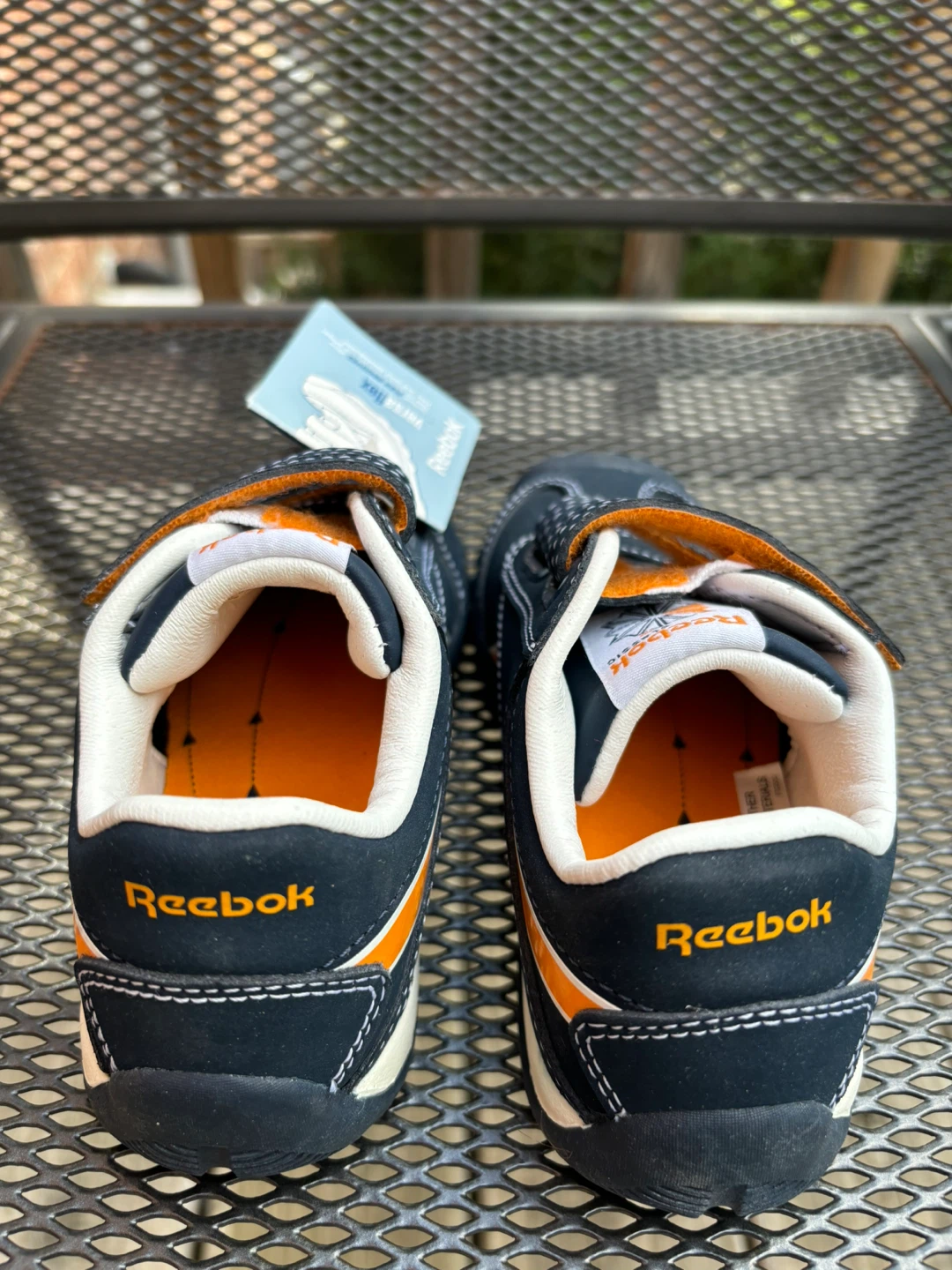 Reebok Versaflex Toddler Shoes - Navy/Orange - photo 4