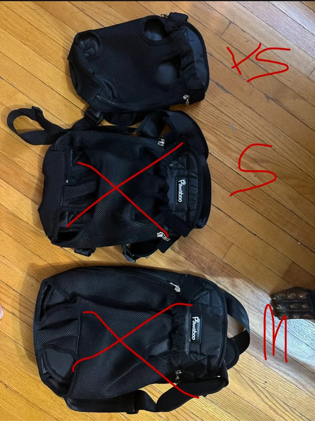 XS Pet Carrier Backpack - Black image indicator(2)