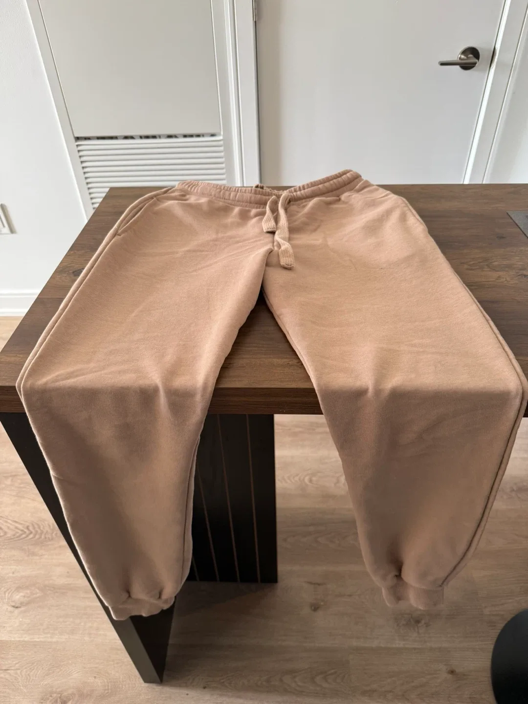 Matching Beige Hoodie & Sweatpants Set image indicator(2)